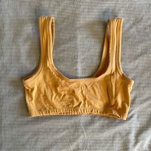 Shoparq wide strap bra - buttercup